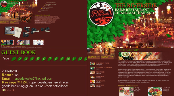 Chiangmai The Old Riverside 2002 Co.,Ltd.  | Webdesign § ͡Ẻ䫵