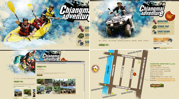 CHIANGMAI ADVENTURE | Webdesign § ͡Ẻ䫵