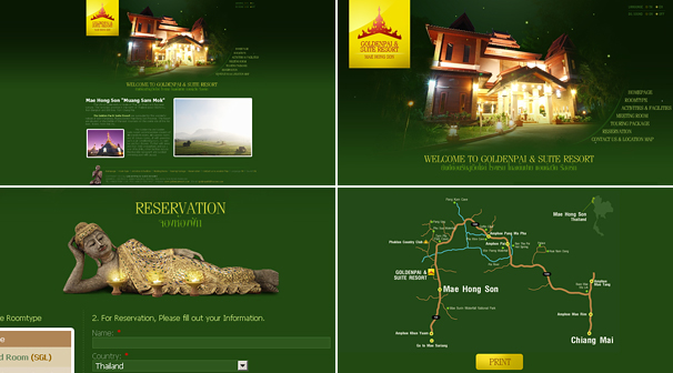 GOLDENPAI & SUITE RESORT | Webdesign § ͡Ẻ䫵