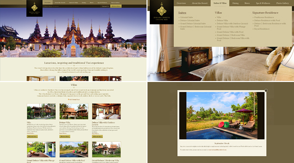 Dhara Dhevi Chiang Mai | Webdesign เชียงใหม่ ออกแบบเว็บไซต์